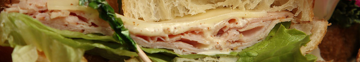 Eating Deli Sandwich at La Sala's Bi-Rite Market & Deli.
